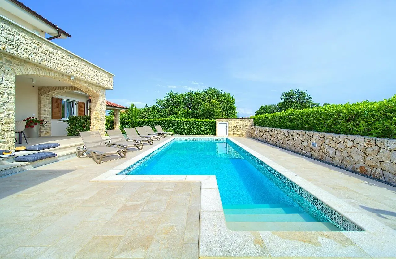 Vrh  Luxury Holiday House Nicole - Krkヴィラ ヴィラ